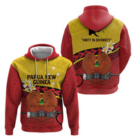 Papua New Guinea Independence Day Zip Hoodie Since 1975 Unity In Diversity