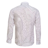 Samoa White Sunday Family Matching Summer Maxi Dress and Hawaiian Shirt Lotu Tamaiti Siapo With Teuila