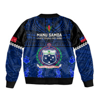 Samoa Rugby Sleeve Zip Bomber Jacket World Cup 2023 Go Champions Manu Samoa LT14 - Polynesian Pride