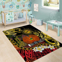 Papua New Guinea 50th Independence Anniversary Area Rug Independen Stet bilong Papua Niu Gini LT14