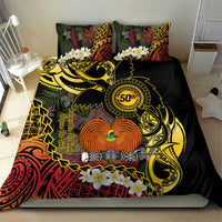 Papua New Guinea 50th Independence Anniversary Bedding Set Independen Stet bilong Papua Niu Gini LT14