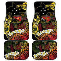 Papua New Guinea 50th Independence Anniversary Car Mats Independen Stet bilong Papua Niu Gini LT14 - Polynesian Pride