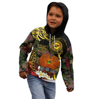 Papua New Guinea 50th Independence Anniversary Kid Hoodie Independen Stet bilong Papua Niu Gini LT14