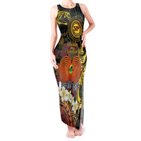 Papua New Guinea 50th Independence Anniversary Tank Maxi Dress Independen Stet bilong Papua Niu Gini LT14