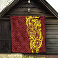 Personalised Tonga High School Quilt THS Tongan Ngatu Pattern - Polynesian Pride
