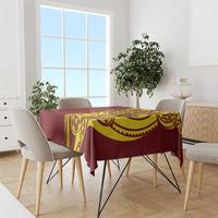 Personalised Tonga High School Tablecloth THS Tongan Ngatu Pattern - Polynesian Pride