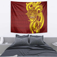 Personalised Tonga High School Tapestry THS Tongan Ngatu Pattern - Polynesian Pride