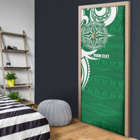 Personalised Liahona - Saineha High School Door Cover Tongan Ngatu Pattern - Polynesian Pride