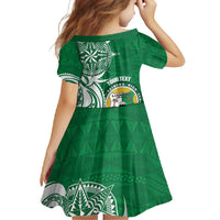 Personalised Liahona - Saineha High School Family Matching Off Shoulder Maxi Dress and Hawaiian Shirt Tongan Ngatu Pattern - Polynesian Pride