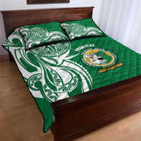 Personalised Liahona - Saineha High School Quilt Bed Set Tongan Ngatu Pattern - Polynesian Pride