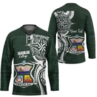 Personalised Tonga Takuilau College Hockey Jersey Est 1975 Tongan Ngatu Pattern LT14 - Polynesian Pride