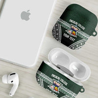 Personalised Tonga Takuilau College AirPods Case 50th Anniversary Ngatu Kupesi LT14 - Polynesian Pride