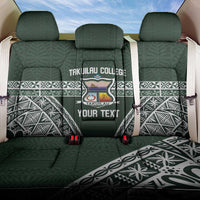 Personalised Tonga Takuilau College Back Car Seat Cover 50th Anniversary Ngatu Kupesi - Polynesian Pride