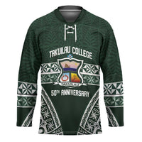 Personalised Tonga Takuilau College Hockey Jersey 50th Anniversary Ngatu Kupesi - Polynesian Pride