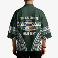 Personalised Tonga Takuilau College Kimono 50th Anniversary Ngatu Kupesi - Polynesian Pride