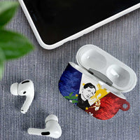 Philippines Rizal Day AirPods Case Filipino Sampaguita Grunge Style LT14 - Polynesian Pride