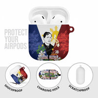 Philippines Rizal Day AirPods Case Filipino Sampaguita Grunge Style LT14 - Polynesian Pride