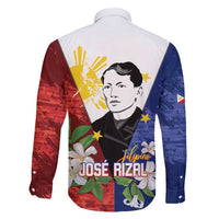 Philippines Rizal Day Family Matching Short Sleeve Bodycon Dress and Hawaiian Shirt Filipino Sampaguita Grunge Style - Polynesian Pride