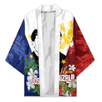 Philippines Rizal Day Kimono Filipino Sampaguita Grunge Style - Polynesian Pride