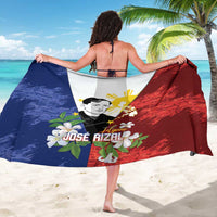 Philippines Rizal Day Sarong Filipino Sampaguita Grunge Style - Polynesian Pride