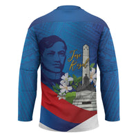 Philippines Rizal Day Hockey Jersey Filipino Motto Stella Polynesian Pattern LT14 - Polynesian Pride