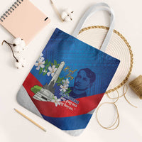 Philippines Rizal Day Tote Bag Filipino Motto Stella Polynesian Pattern - Polynesian Pride