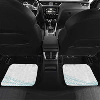 Polynesia Cervical Cancer Awareness Month Car Mats Polynesian Women Faith Hope Love! LT14 Set 2pcs - Back White - Polynesian Pride