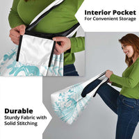 Polynesia Cervical Cancer Awareness Month Grocery Bag Polynesian Women Faith Hope Love!