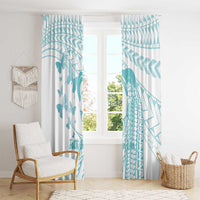 Polynesia Cervical Cancer Awareness Month Window Curtain Polynesian Women Faith Hope Love! LT14 - Polynesian Pride