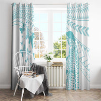 Polynesia Cervical Cancer Awareness Month Window Curtain Polynesian Women Faith Hope Love! LT14 - Polynesian Pride
