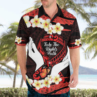 Polynesia AIDS Awareness Month Hawaiian Shirt Take The Rights Path Polynesian Pattern LT14 - Polynesian Pride