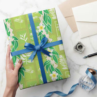 Aloha Hawaii Tuberose Lei Wrapping Paper Tropical Vibes Green Color LT14 - Polynesian Pride