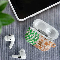 Aloha Hawaii Palaka Tuberose Lei AirPods Case Hawaiian Quilt Seamless Style LT14 - Polynesian Pride