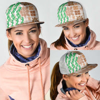 Aloha Hawaii Palaka Tuberose Lei Mesh Trucker Cap Hawaiian Quilt Seamless Style LT14 - Polynesian Pride