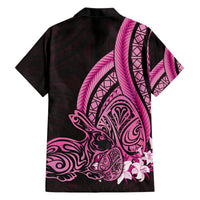 Pink Polynesia Easter Day Hawaiian Shirt Eggs With Bunny Polynesian Pattern LT14 - Polynesian Pride