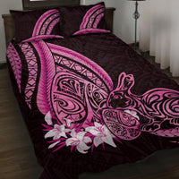 Pink Polynesia Easter Day Quilt Bed Set Eggs With Bunny Polynesian Pattern LT14 Pink - Polynesian Pride