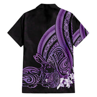 Purple Polynesia Easter Day Hawaiian Shirt Eggs With Bunny Polynesian Pattern LT14 - Polynesian Pride