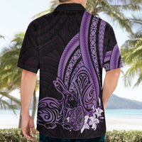 Purple Polynesia Easter Day Hawaiian Shirt Eggs With Bunny Polynesian Pattern LT14 - Polynesian Pride