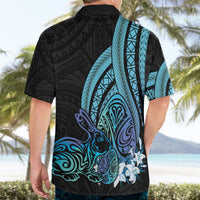 Turquoise Polynesia Easter Day Hawaiian Shirt Eggs With Bunny Polynesian Pattern LT14 - Polynesian Pride