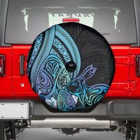 Turquoise Polynesia Easter Day Spare Tire Cover Eggs With Bunny Polynesian Pattern LT14 - Polynesian Pride