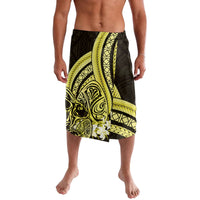 Yellow Polynesia Easter Day Lavalava Eggs With Bunny Polynesian Pattern LT14 Yellow - Polynesian Pride