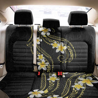 Polynesia Tattoo With Plumeria Back Car Seat Cover Elegant Vibes LT14 - Polynesian Pride