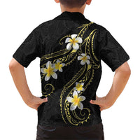 Polynesia Tattoo With Plumeria Family Matching Summer Maxi Dress and Hawaiian Shirt Elegant Vibes