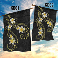 Polynesia Tattoo With Plumeria Garden Flag Elegant Vibes LT14 - Polynesian Pride