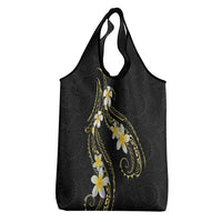 Polynesia Tattoo With Plumeria Grocery Bag Elegant Vibes LT14 - Polynesian Pride