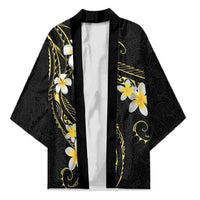 Polynesia Tattoo With Plumeria Kimono Elegant Vibes