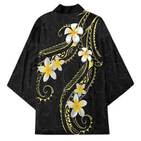 Polynesia Tattoo With Plumeria Kimono Elegant Vibes