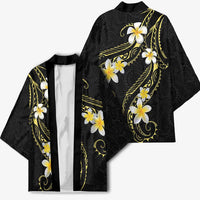 Polynesia Tattoo With Plumeria Kimono Elegant Vibes