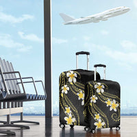 Polynesia Tattoo With Plumeria Luggage Cover Elegant Vibes LT14 - Polynesian Pride