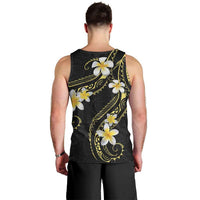Polynesia Tattoo With Plumeria Men Tank Top Elegant Vibes LT14 - Polynesian Pride